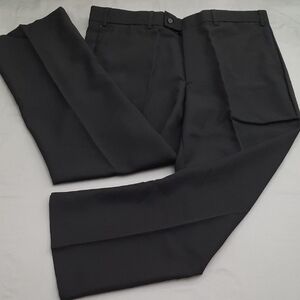Haband Classic Black Trousers - Size 37X29 - New Without Tags